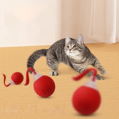 Balle de Jeu Intelligente pour Chat - Stimule l'Instinct Chasseur