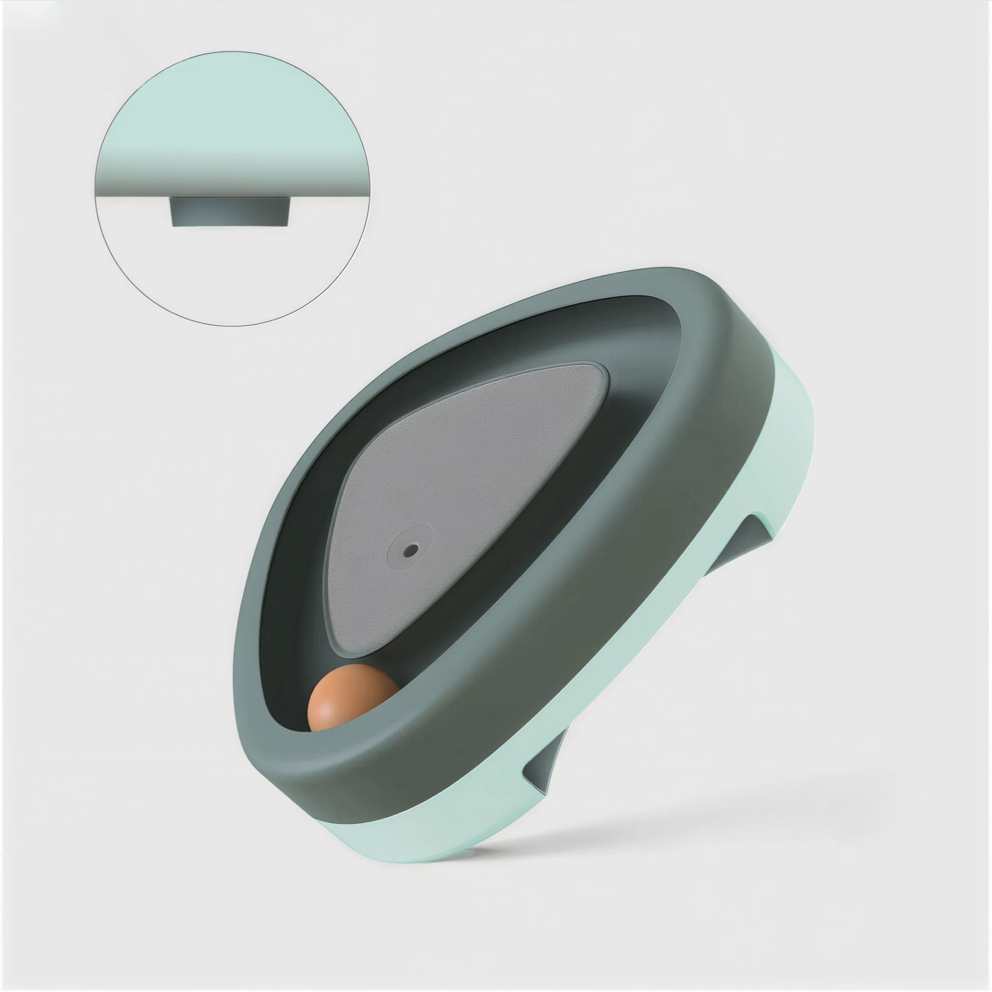 Jouet Triangle Intelligent et Griffoir – Plumes et Stimulation